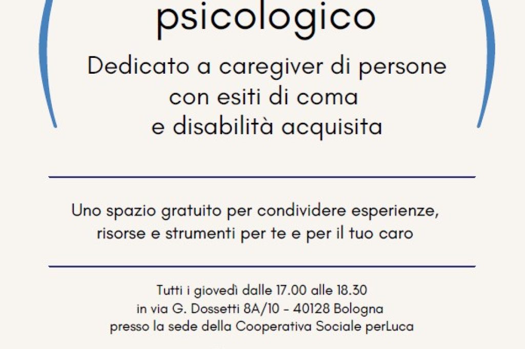 Gruppo di sostegno psicologico dedicato ai care-giver